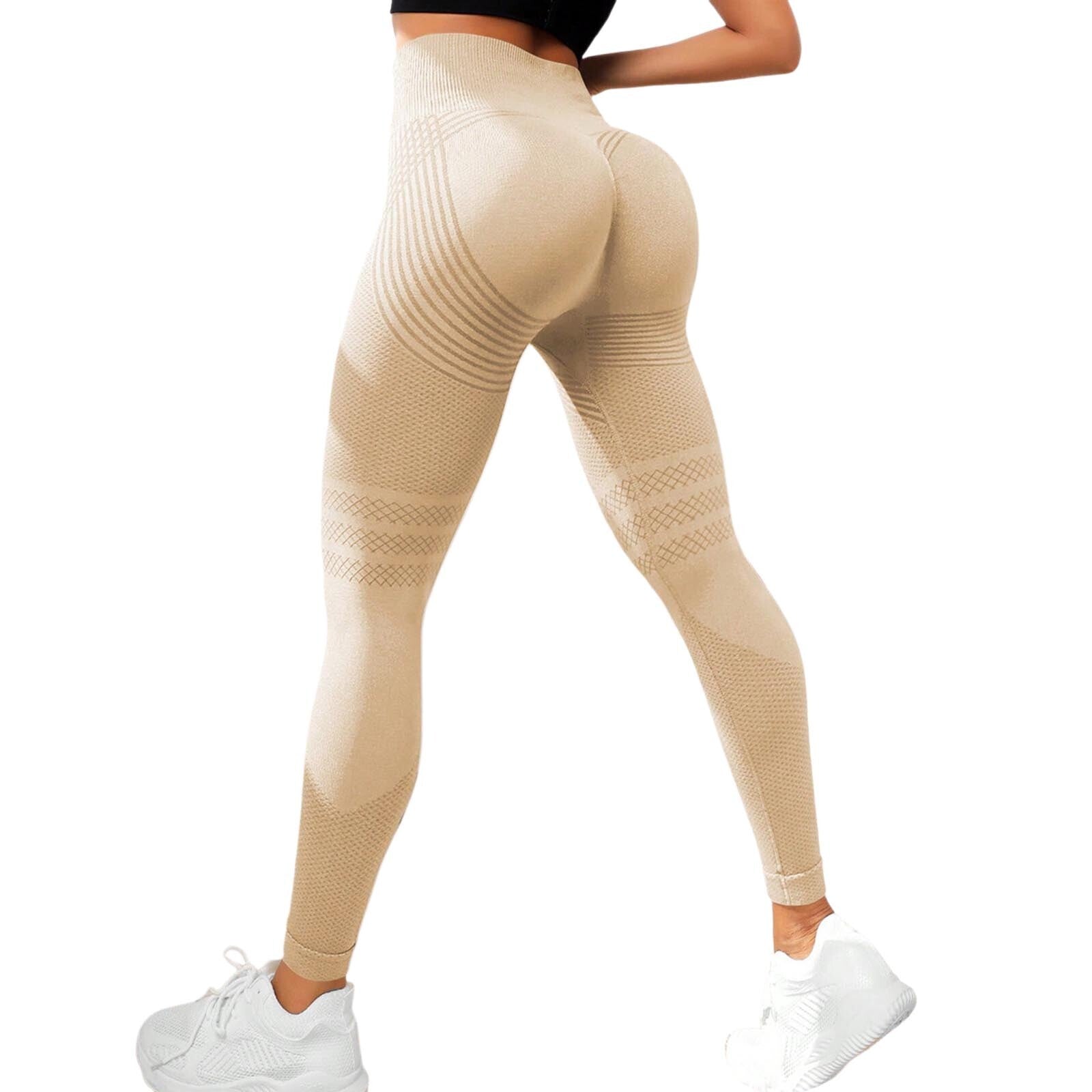 High Waisted Yoga Pants Leggings Hip Lifting Buttock Thigh-Lift for Women