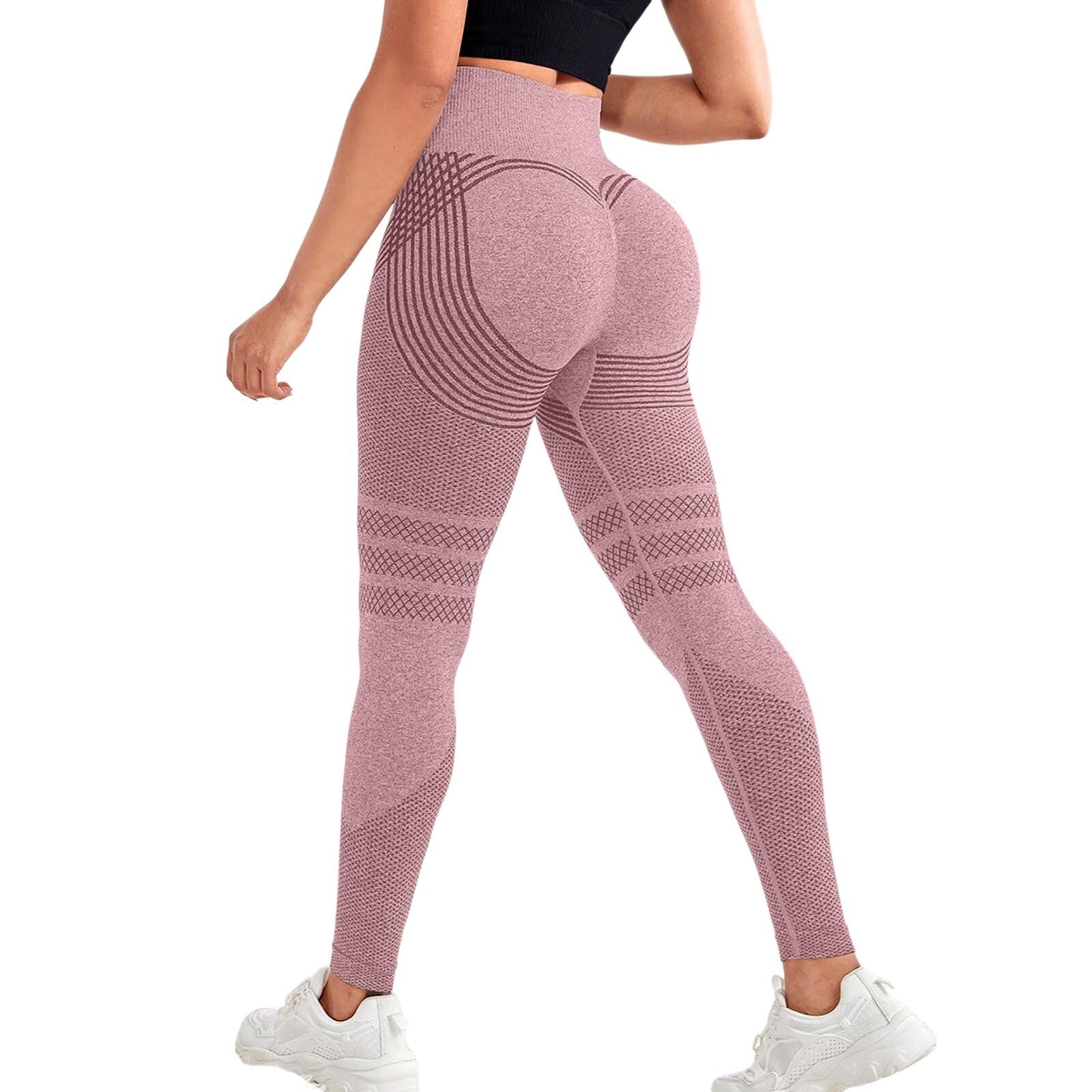 High Waisted Yoga Pants Leggings Hip Lifting Buttock Thigh-Lift for Women